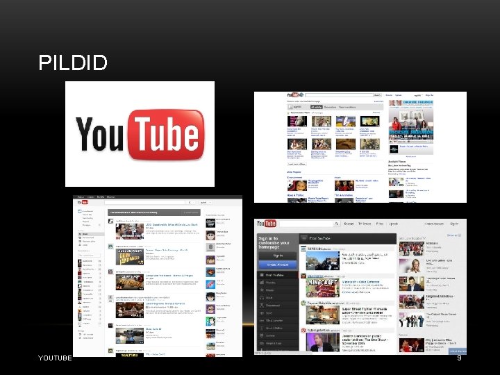 PILDID YOUTUBE 9 