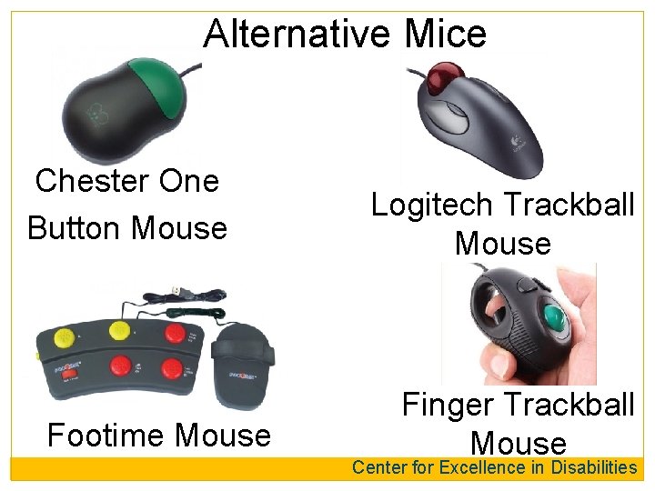 Alternative Mice Chester One Button Mouse Footime Mouse Logitech Trackball Mouse Finger Trackball Mouse