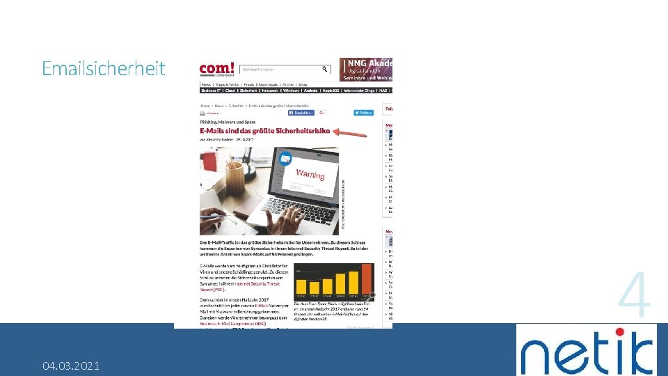 Emailsicherheit 4 04. 03. 2021 