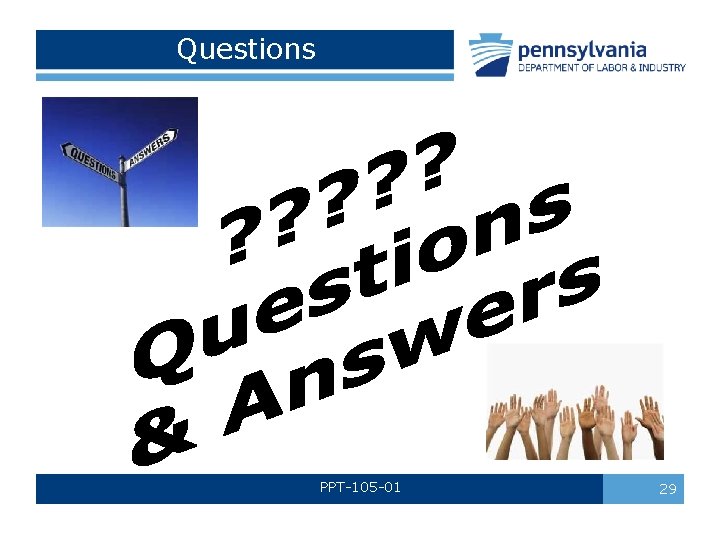 Questions PPT-105 -01 29 