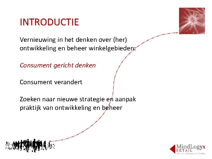 INTRODUCTIE Vernieuwing in het denken over (her) ontwikkeling en beheer winkelgebieden: Consument gericht denken