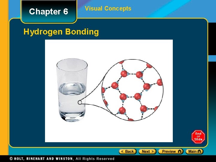 Chapter 6 Visual Concepts Hydrogen Bonding 