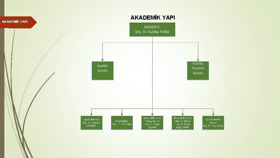 AKADEMİK YAPI 