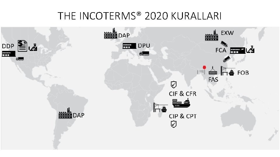 THE INCOTERMS® 2020 KURALLARI 