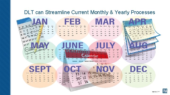 DLT can Streamline Current Monthly & Yearly Processes REC 101 | 11 
