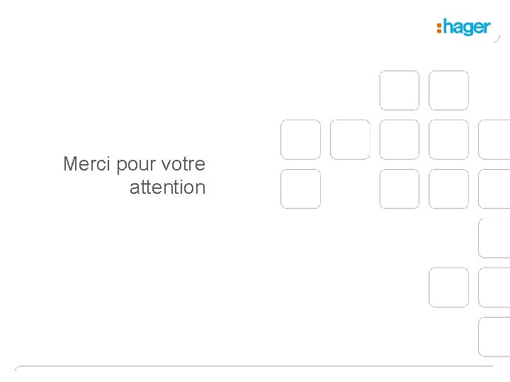 Merci pour votre attention 