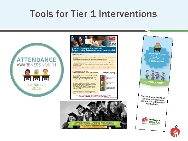 Tools for Tier 1 Interventions 38 