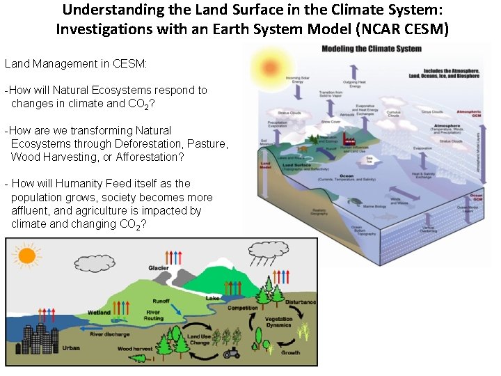 Understanding the Land Surface in the Climate System: Investigations with an Earth System Model