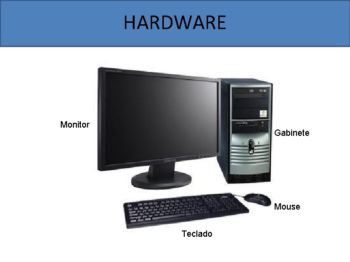 HARDWARE Monitor Gabinete Mouse Teclado 