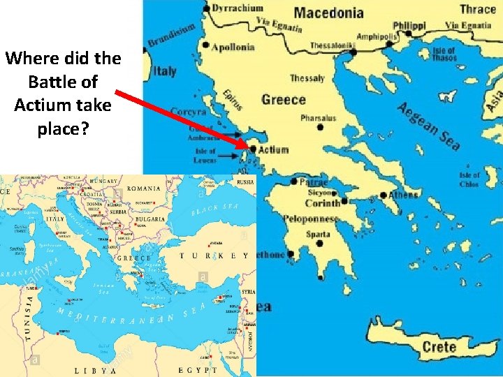 Where did the Battle of Actium take place? 