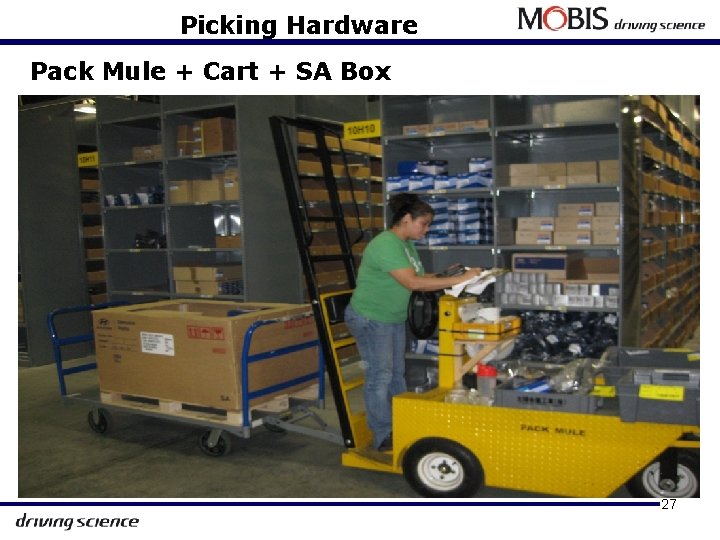 Picking Hardware Pack Mule + Cart + SA Box 27 