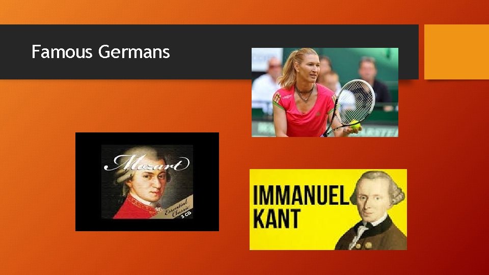 Famous Germans 