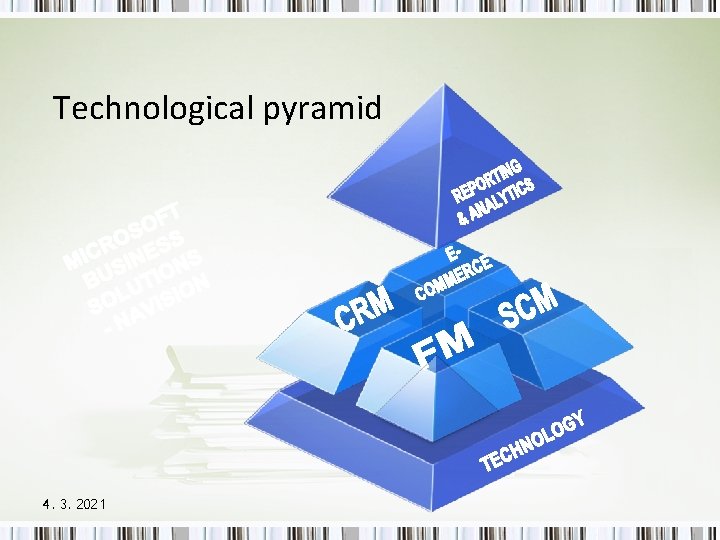 Technological pyramid 4. 3. 2021 