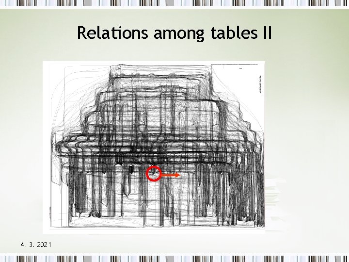 Relations among tables II 4. 3. 2021 