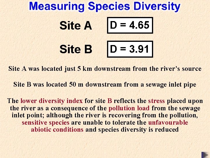 Site A D = 4. 65 Site B D = 3. 91 Site A Site A D = 4. 65 Site B D = 3. 91 Site A