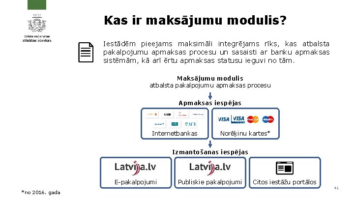 Kas ir maksājumu modulis? Iestādēm pieejams maksimāli integrējams rīks, kas atbalsta pakalpojumu apmaksas procesu