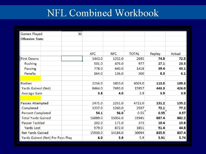 NFL Combined Workbook 