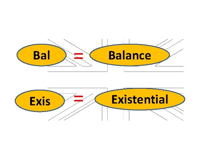 Bal = Balance Exis = Existential 