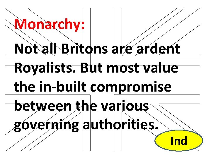 Monarchy: Not all Britons are ardent Royalists. But most value the in-built compromise between