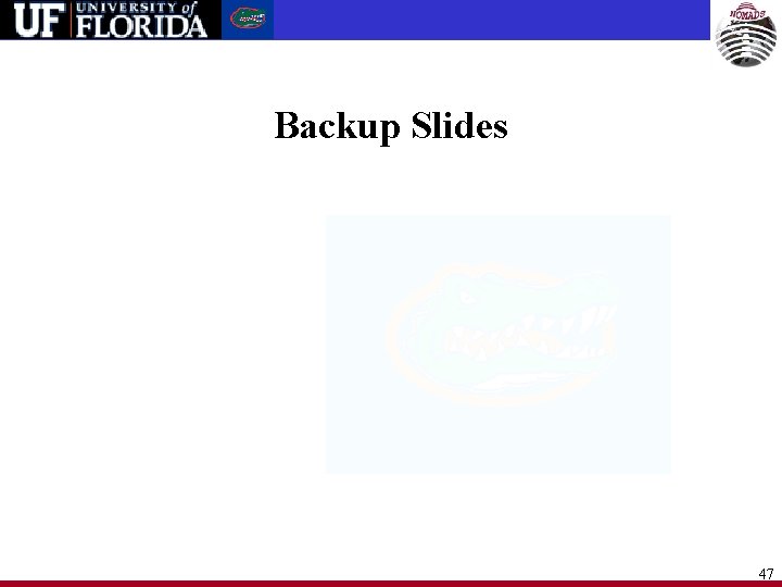 Backup Slides 47 
