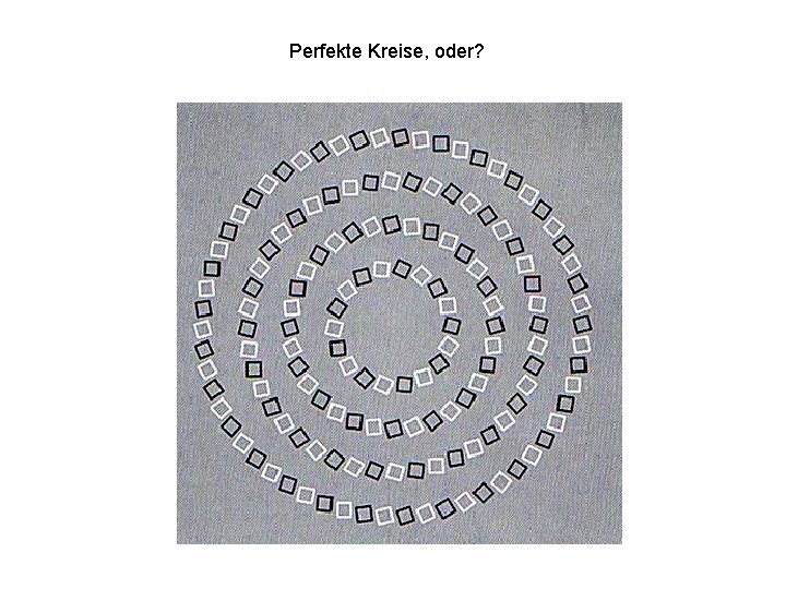 Perfekte Kreise, oder? 
