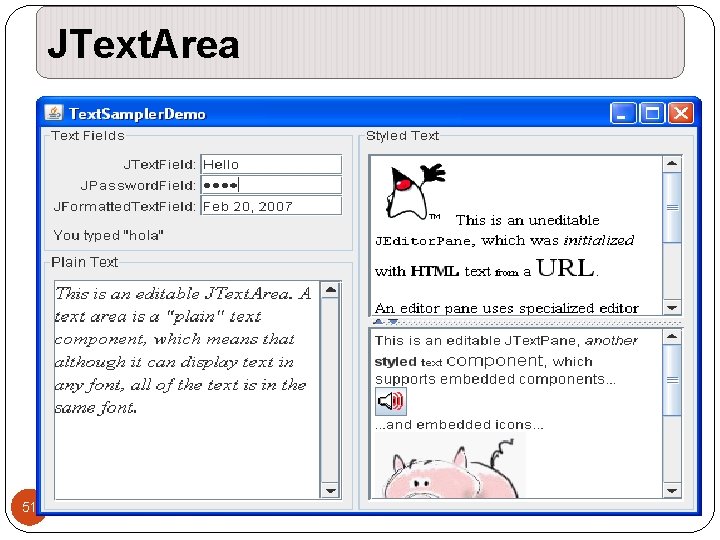 JText. Area 51 JText. Area 51