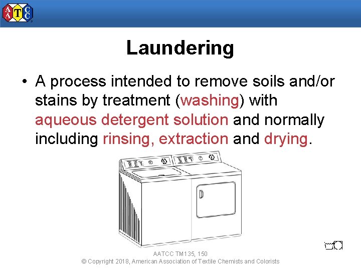 AATCC TM 135 2018 Dimensional Changes of Fabrics