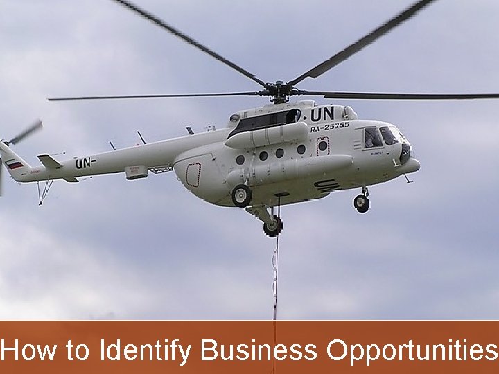 How to Identify Business Opportunities 