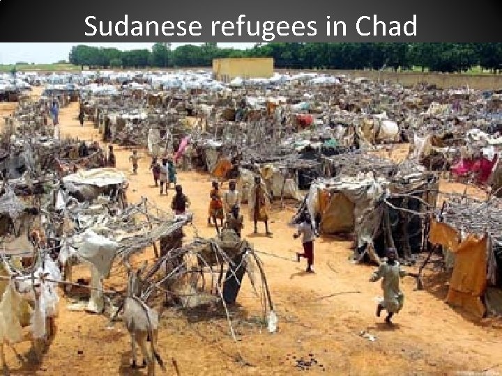 Sudanese refugees in Chad 