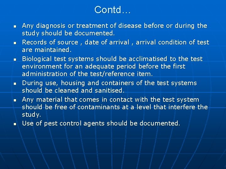 Contd… n n n Any diagnosis or treatment of disease before or during the Contd… n n n Any diagnosis or treatment of disease before or during the