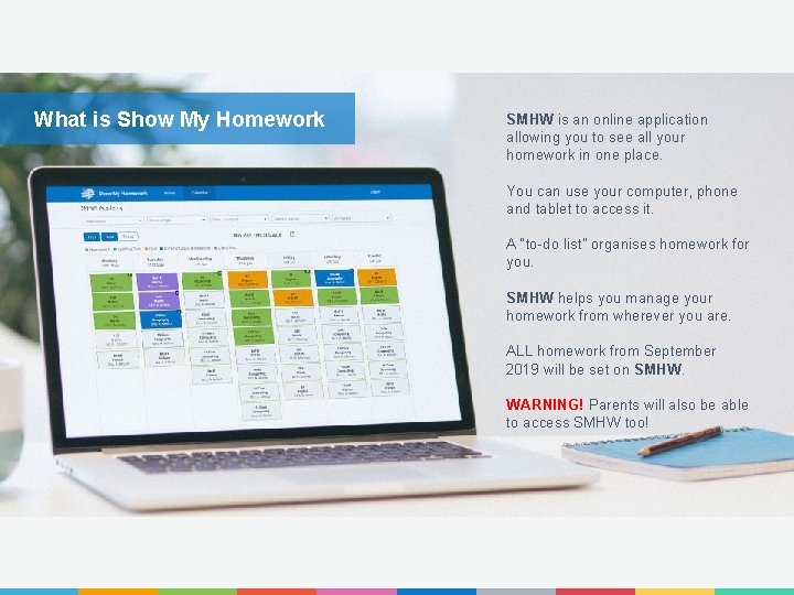 What is Show My Homework SMHW is an online application allowing you to see