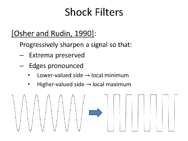 Shock Filters • 