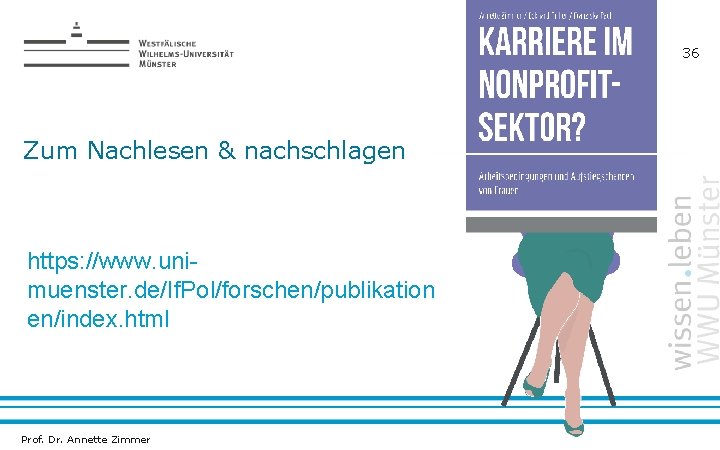 Trends der Zivilgesellschaftsforschung Zum Nachlesen & nachschlagen https: //www. unimuenster. de/If. Pol/forschen/publikation en/index. html