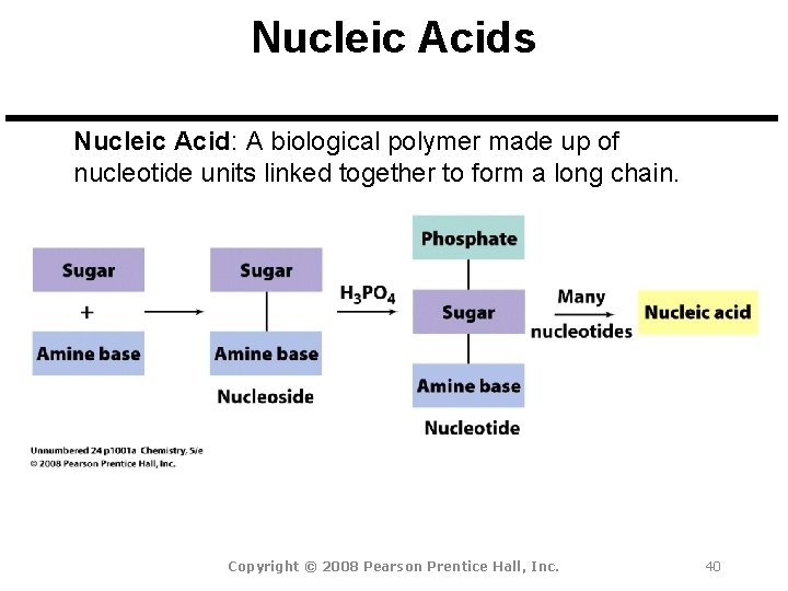 Nucleic Acids Nucleic Acid: A biological polymer made up of nucleotide units linked together