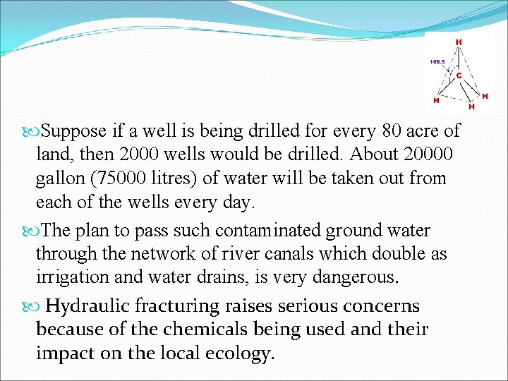  Suppose if a well is being drilled for every 80 acre of land,