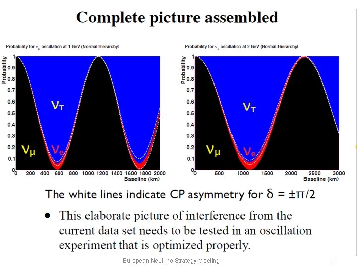 European Neutrino Strategy Meeting 11 