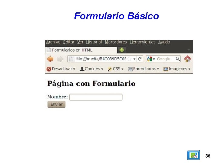 Formulario Básico 38 