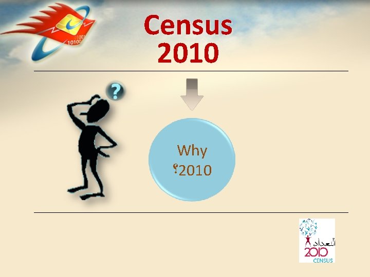Census 2010 Why ؟ 2010 