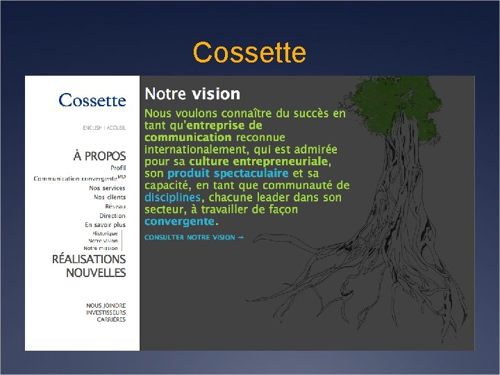 Cossette 
