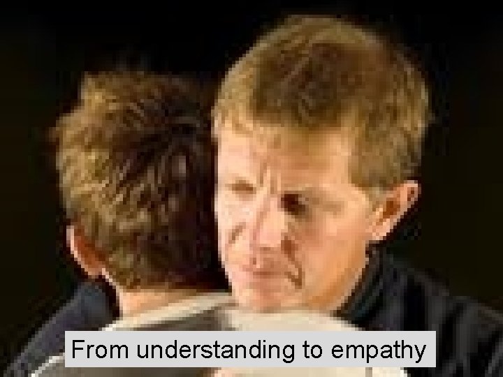 From understanding to empathy 