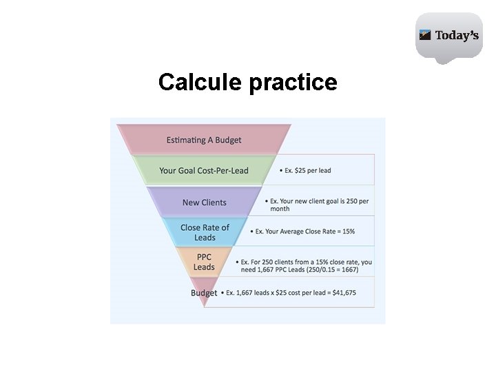 Calcule practice 