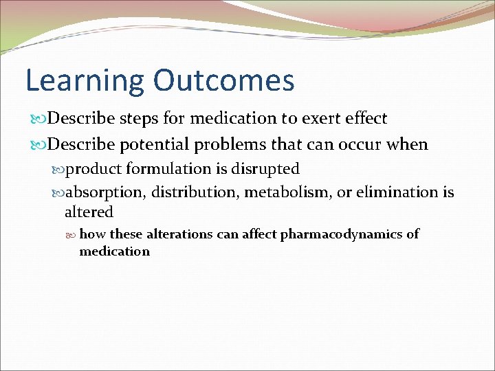 Foundation Knowledge and Skills Chapter 11 Basic Biopharmaceutics
