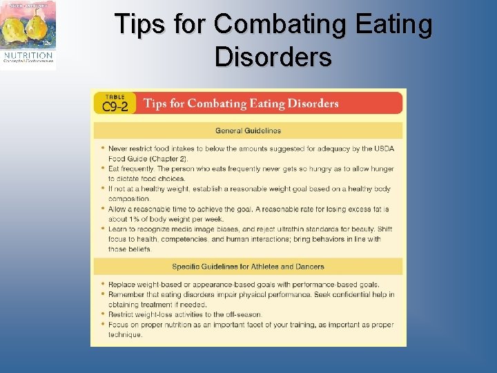 Tips for Combating Eating Disorders 