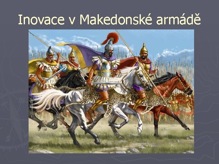 Inovace v Makedonské armádě 