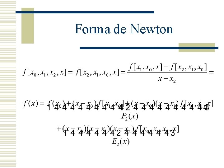 Forma de Newton 