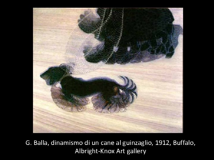 IL FUTURISMO 1909 G Balla ragazza che corre