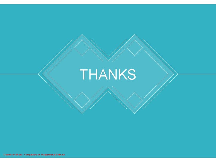 THANKS Created by Edraw - Comprehensive Diagramming Software  THANKS Created by Edraw - Comprehensive Diagramming Software