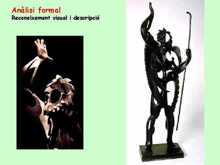 Anàlisi formal Reconeixement visual i descripció 
