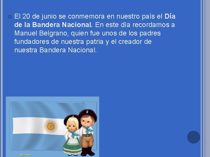 El Da de la Bandera se conmemora cada
