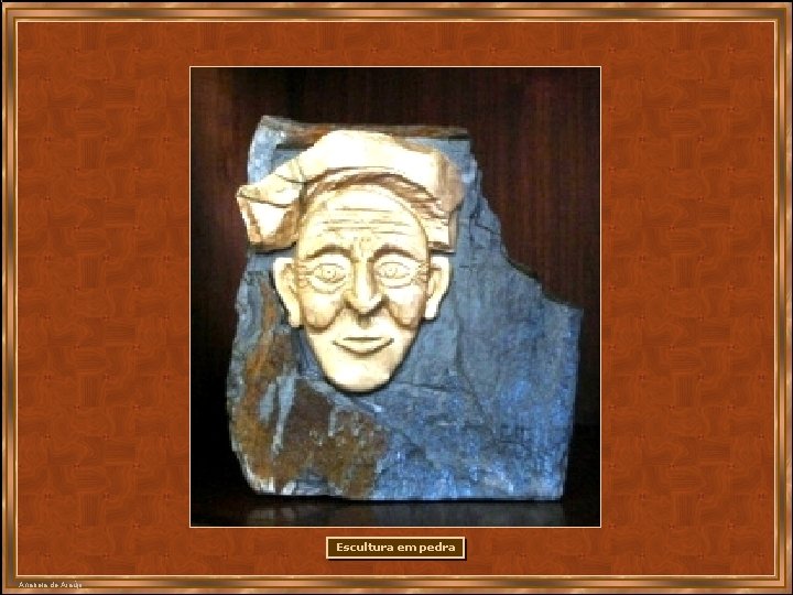 Escultura em pedra Anabela de Araújo 